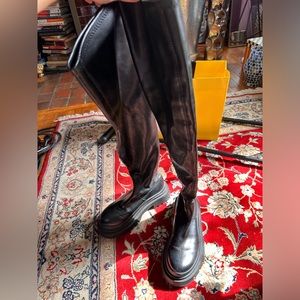 Knee high boots Zara 36